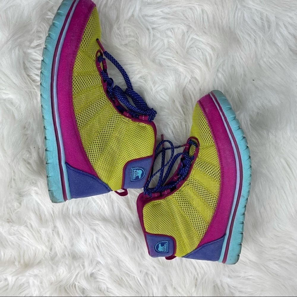 Sorel Tivoli Go High Top Multicolor Lace Up Sneakers - Picture 6 of 10